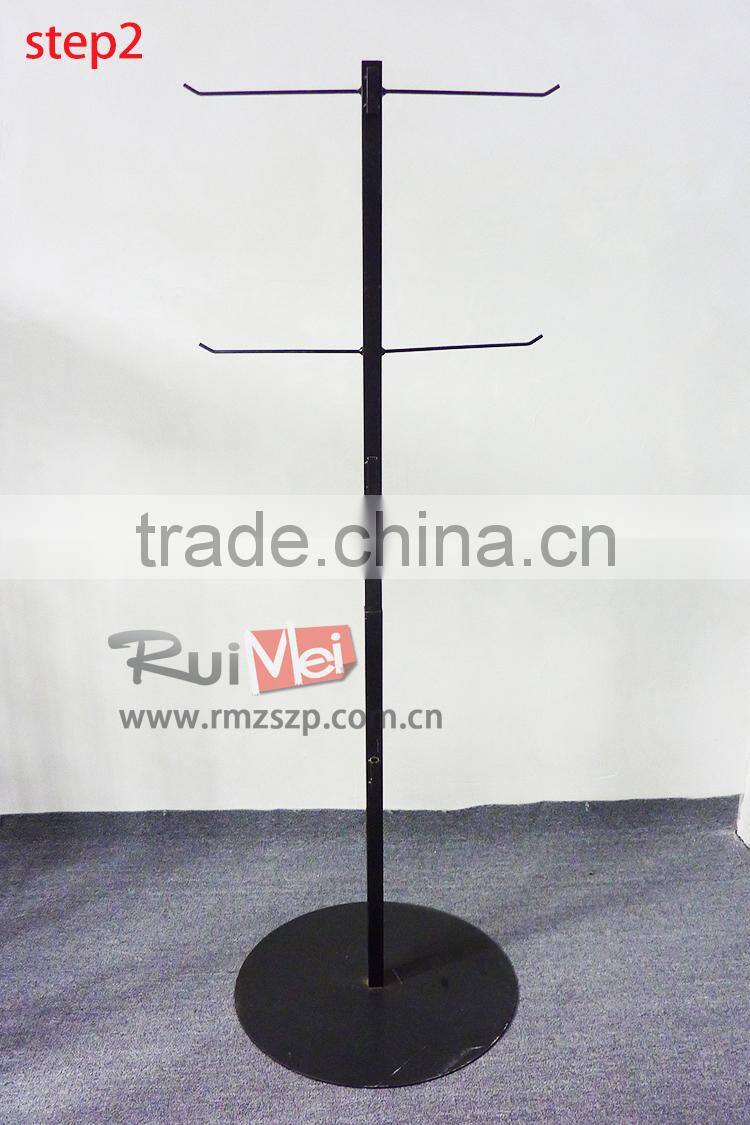 Folded cloth display rack cloth rack/garment rack