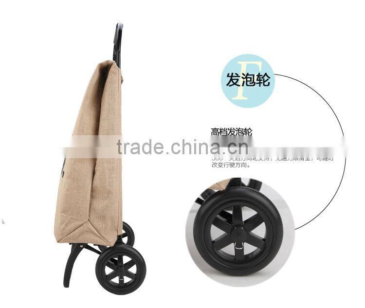 BAG00001 Shopping Trolley Bags, Shopping Cart, trolley bag with chair