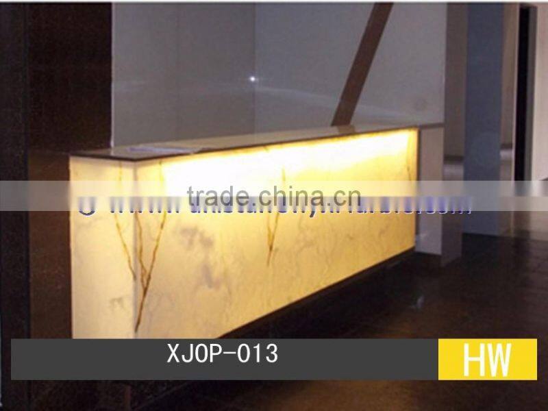 New Fashion BACKLIT ONYX COUNTERTOPS FOR BAR RECEPTIONS