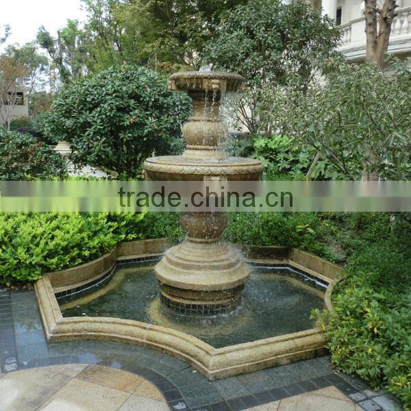 Antique Garden Stone Water Fountain of HengtongStone
