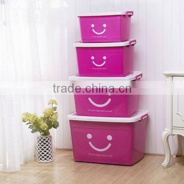 4pcs beautiful color woven basket wholesale