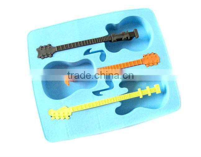 Silicon Ice Cream Mold with Plastic Stick