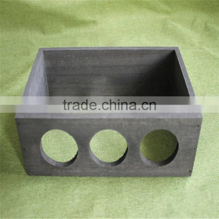 wholesale paulownia test tube rack for three hole