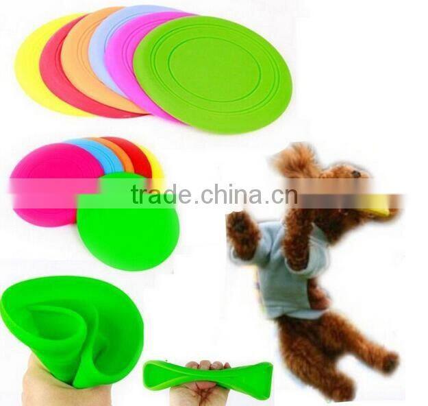 CY186 Fantastic Pet Dog Flying Disc Tooth Resistant Training Toy Play Frisbee Tide