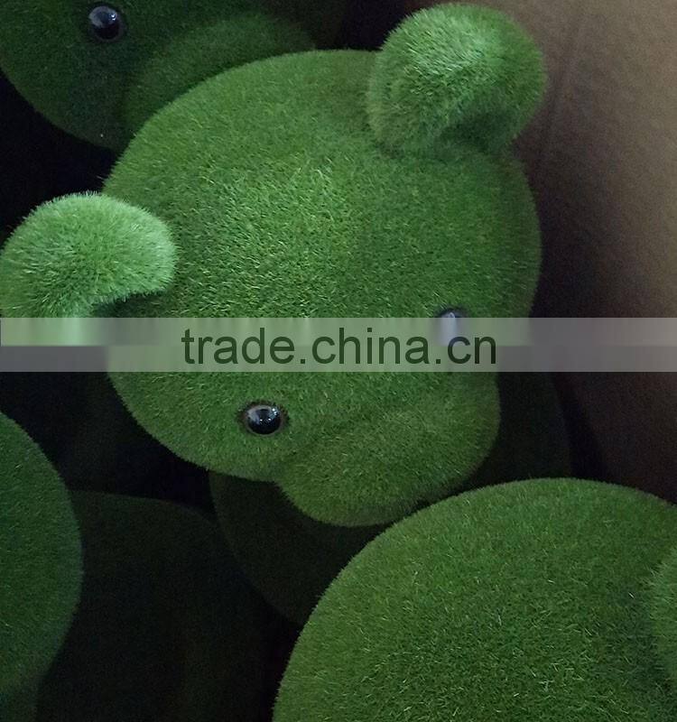 Chiese manufacturer garden decorative artificial moss animal