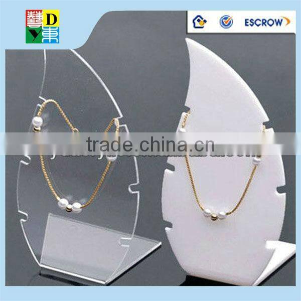 2015Luxury design acrylic jewelry display stands jewelry display acrylic display stand for jewelry