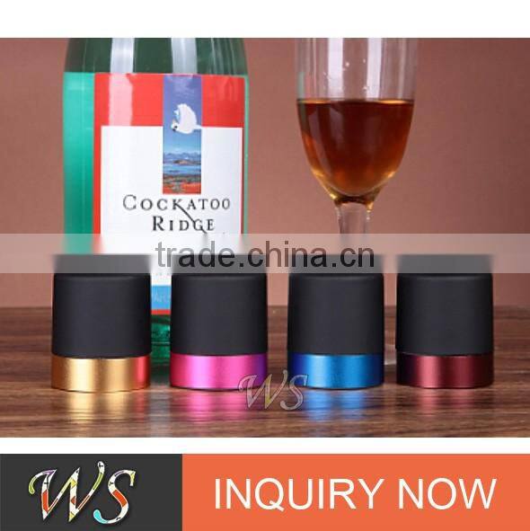 WS-C03 Colored Press champagne bottle stopper for red wine champagne