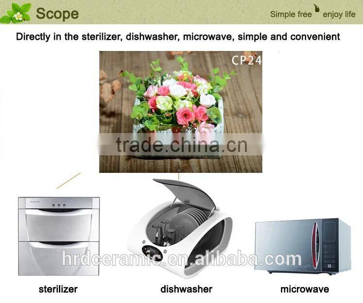 high quality colorful Cement garden flower pot