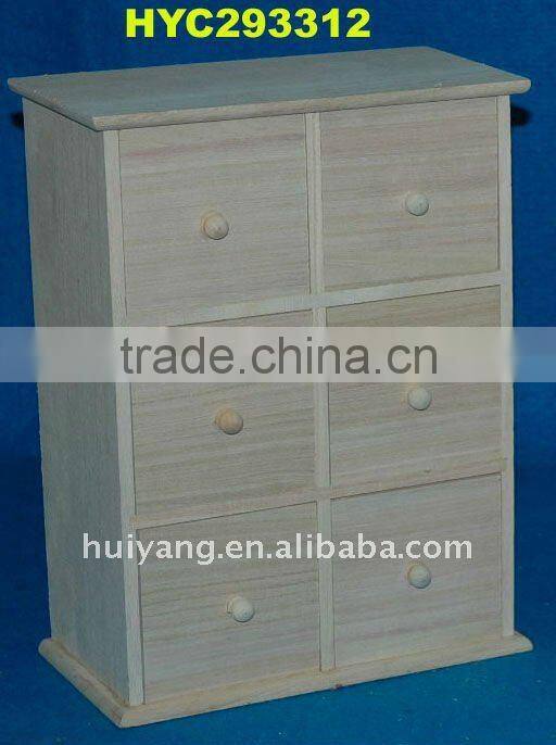 wooden dresser with mirror