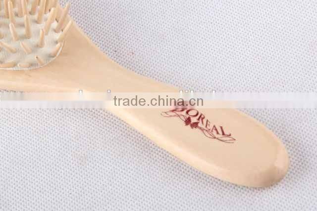 82 holes wooden comb/message hair brush
