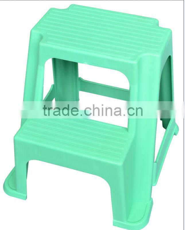 PP plastic folding stool with backside