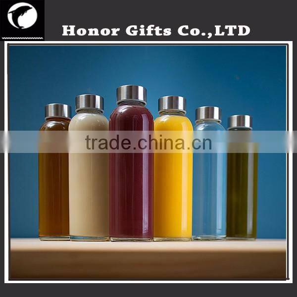 2017 New Food Grade Beverage Insulated Water Bottle With Sleeves