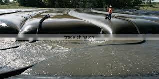 Top quality High Volume waste water geo bag containers or oil filter bag Dewatering geotube