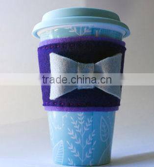 China 2017 hot sale high quality new products home decoration useful items custom wholesale felt drinklip cup holder