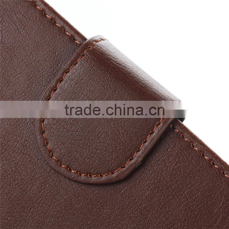 High quality crazy-horse PU card bumper/pocket cell phone case for Samsung Tablet