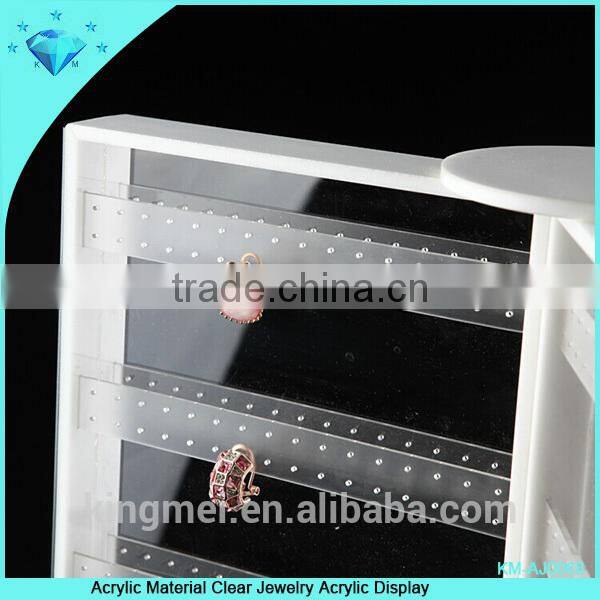 High quality White acrylic table organizers made in china