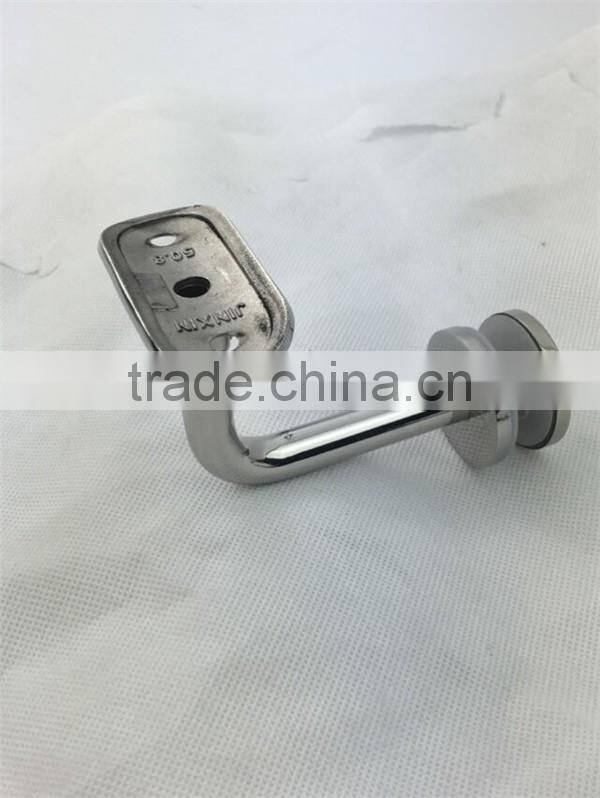 304 Stainless Steel Handrail Flexable Glass Holder/Glass Bracket