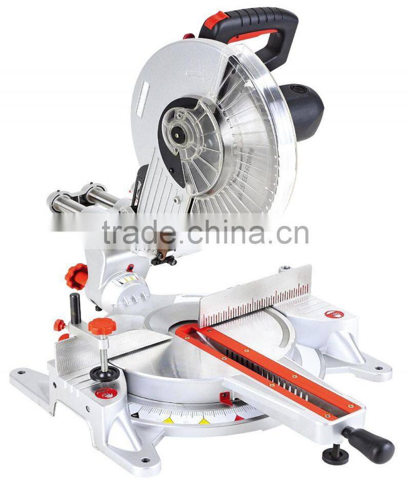 255mm 1800w Long Life Portable Electric Aluminum/Wood Cutting Cut Off Machine Miter Saw With Induction Motor