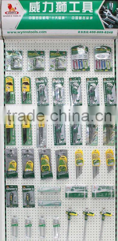 9PCS EXTRALONG BALL POINT HEX KEY SET CR-V