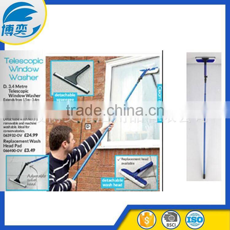 Surper market telescopic alu pole with Silicone Window Squeegee,Window Wiper
