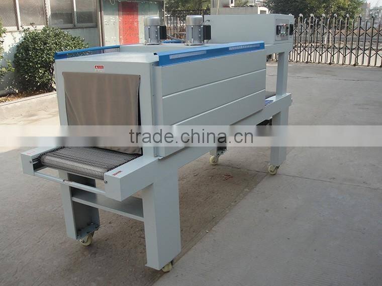 BSE series shrink packing machine, PE film wrapping and shrink machine