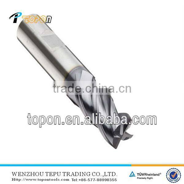 Carbide Corner Radius End Mills