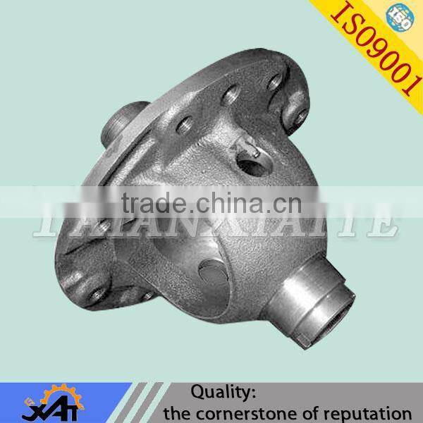 ductile iron casting coated sand shell casting machining parts for reduction box auto parts iron body case