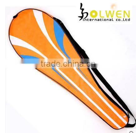 Hot selling simple badminton racket bag for sports with polyester