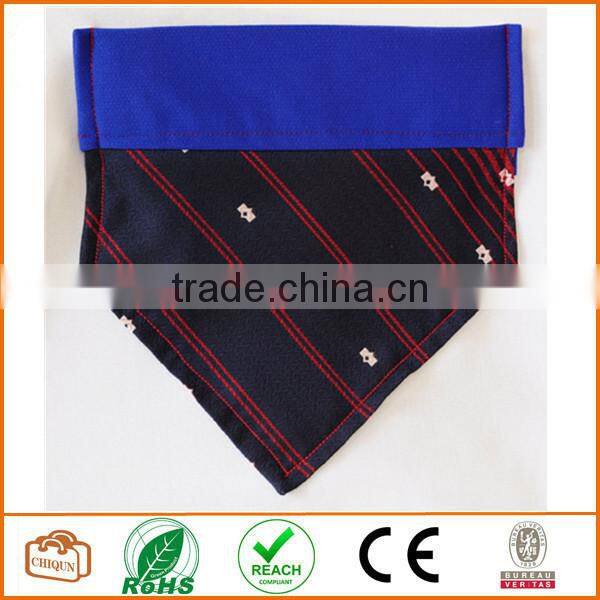 Red, white and blue upcycled messenger or laptop bag made with vintage materials OOAK