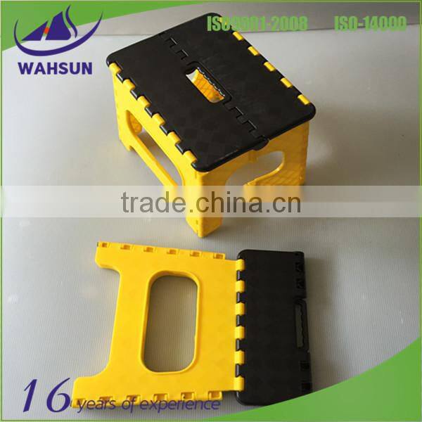 Hand-held cheap outdoor plastic folding stool for traveling