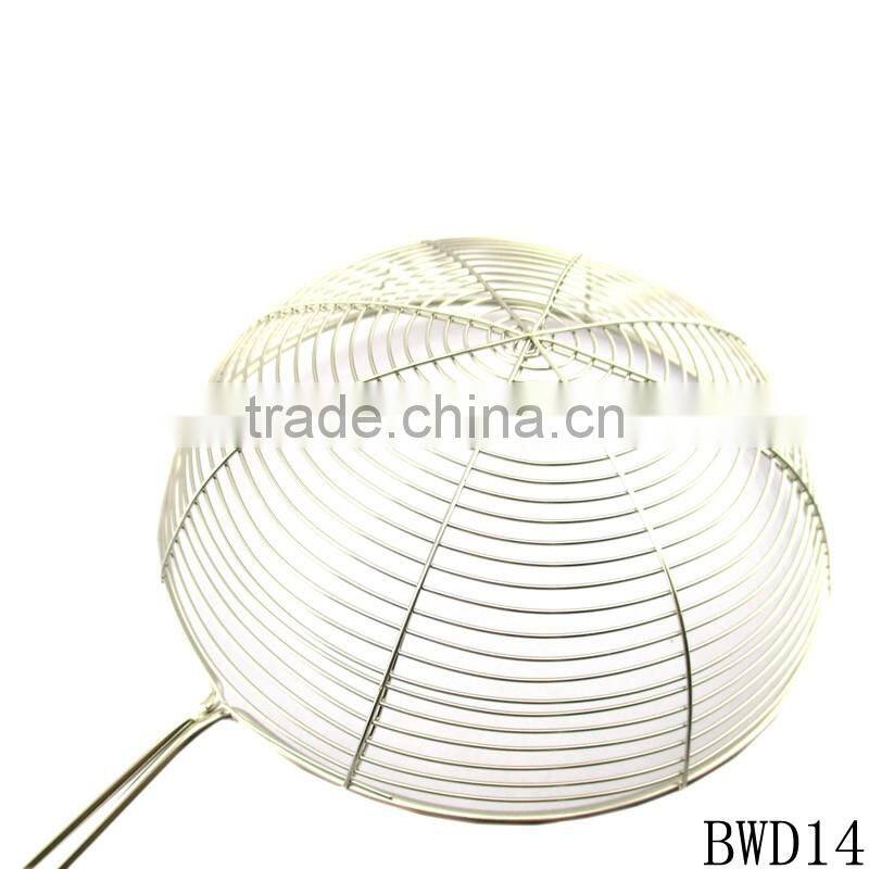 Kitchen colander stainless steel wire mesh strainer