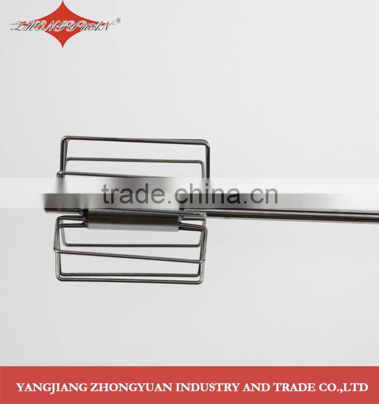 ZY-C1019 12-inch Stainless steel rotary self-mixer miracle whisk hand push