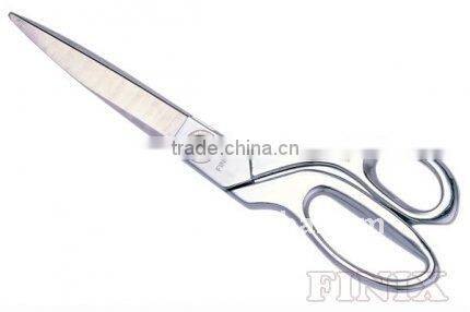 Stainless Steel Silver Zinc-Alloy Handle tailor scissors