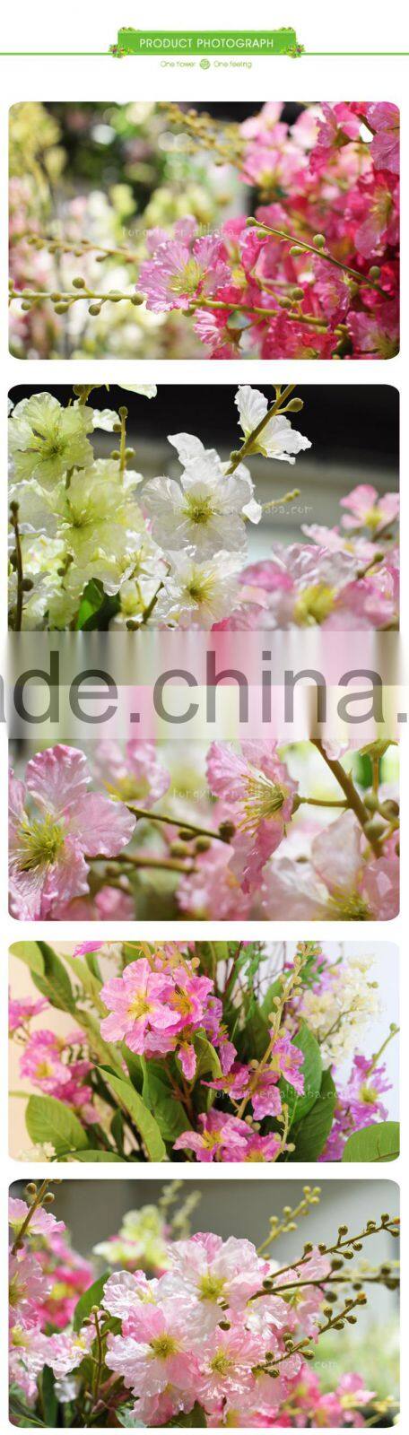 fabric wholesale silk cloth flower for home decoration artificial flowers