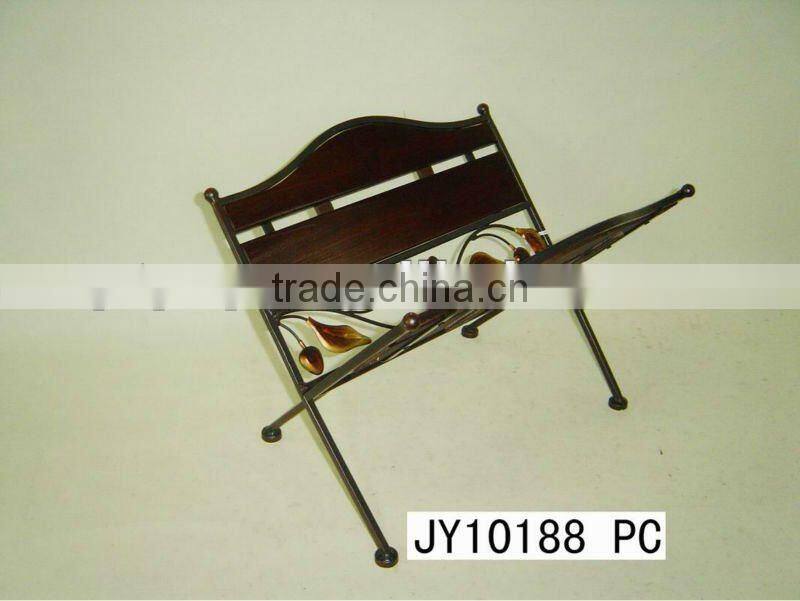 Decorative Metal Newspaper Holder