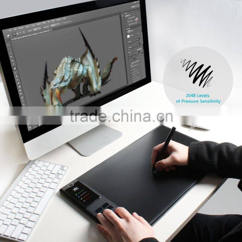 Huion Giano WH1409 portable wireless Largest working area graphic drawing tablet