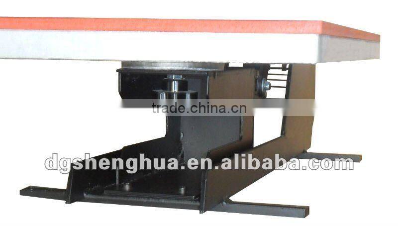 swing head double stations pneumatic heat press machine for sale, CE approved