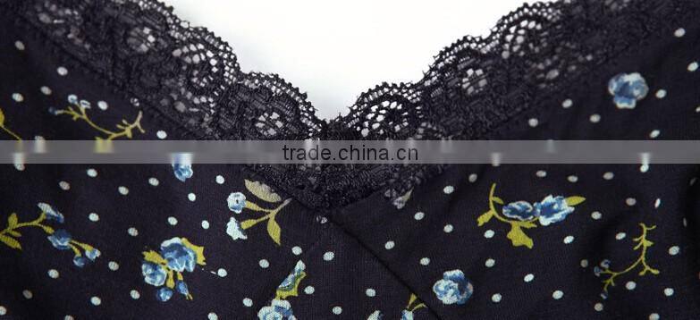 Cotton/Silk ladies sexy sleepwear summer pajamas sleeping skirts