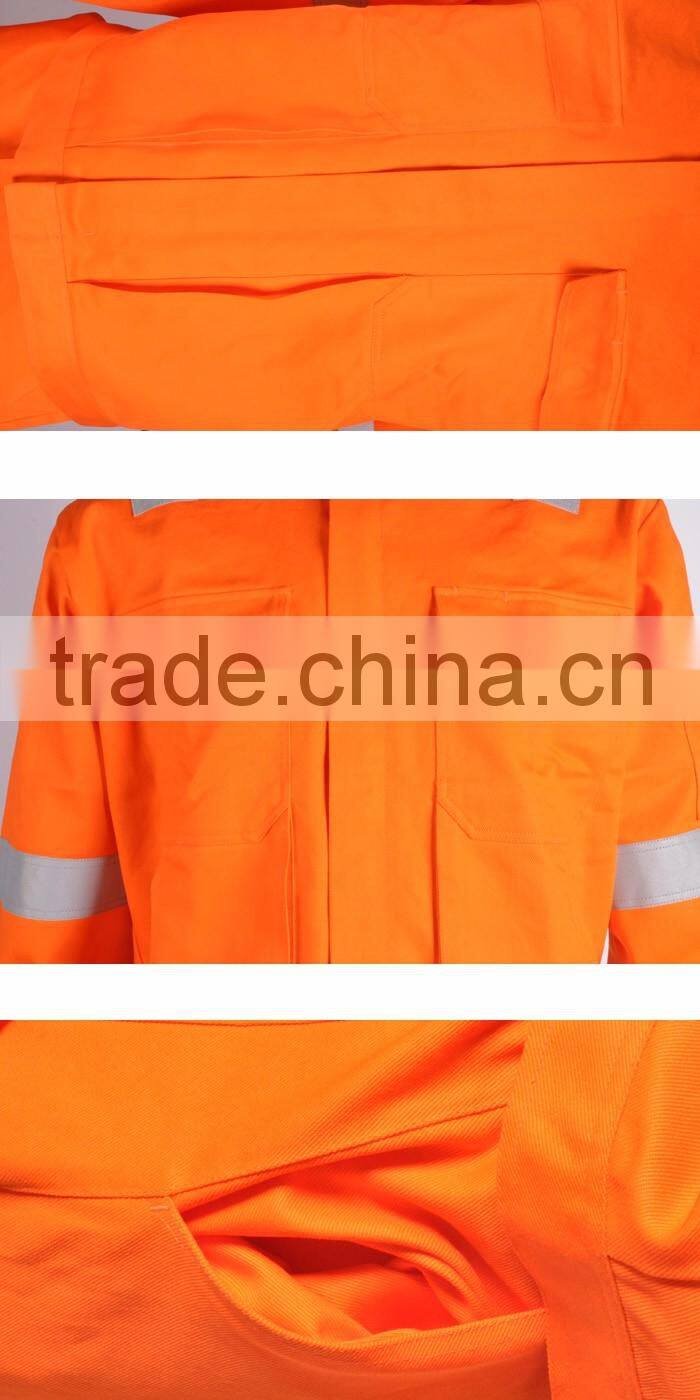 Fire retardant one piece boiler coverall work suit