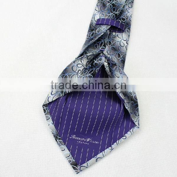 HD-7T73 Fashionable handmade Silk 7 fold neck tie OEM available
