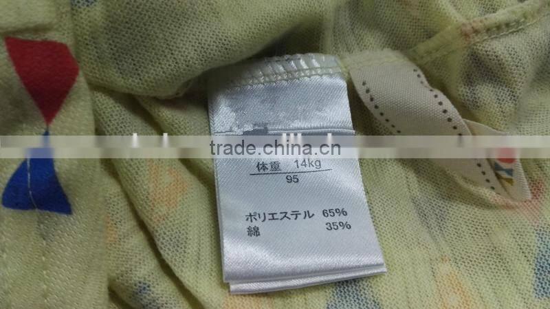 Yiwu stocks lots most popular girl's printed t-shirt