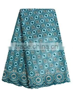 Beautiful wedding multi color new fashion african swiss voile lace fabric Eco-Friendly Feature swiss cotton voile lace SL0414