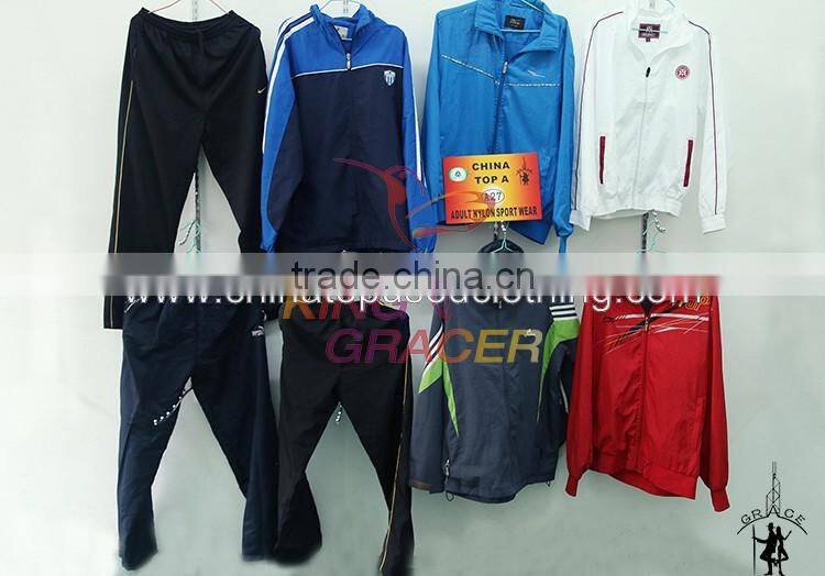 used long sleeve suit in bulk,men clothes second hand in china