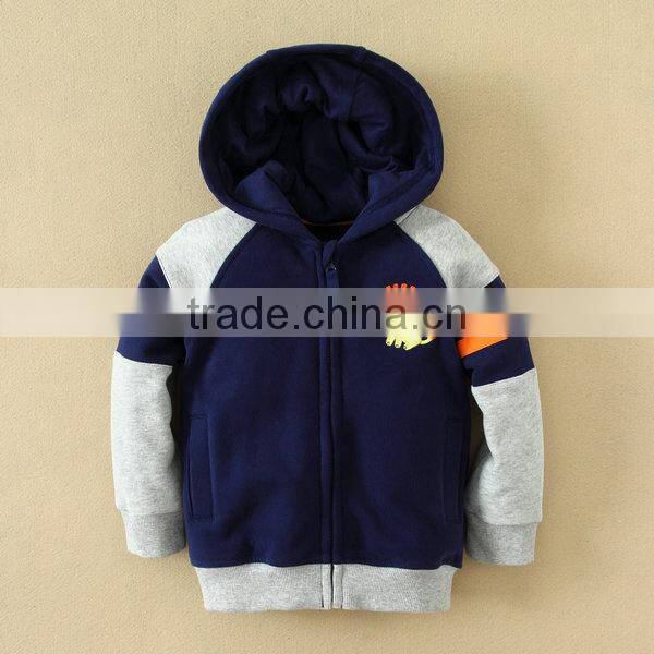 China factory MOM AND BAB logo baby tops wholesalers, long-sleeved jackets boys