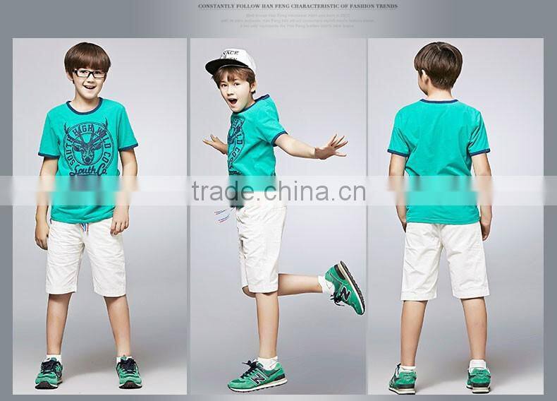 2016 wholesale cotton t shirt , new design boy cotton t shirt , comfortable summer cotton t shirt