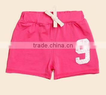 Soft ski-friendly 100% cotton plain kids shorts for promotion