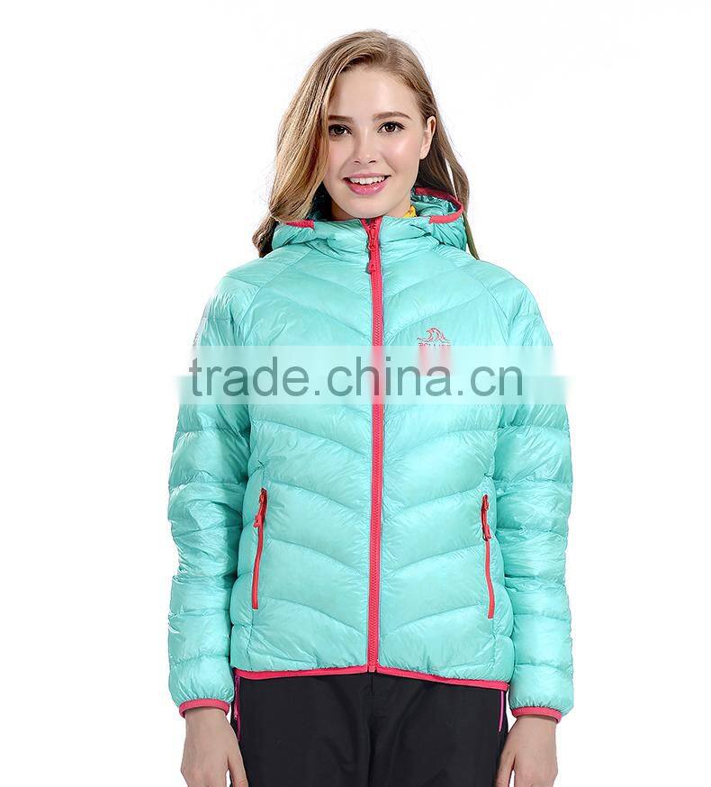 Women's Whaterproof Winter Fashion Design Down Jackets