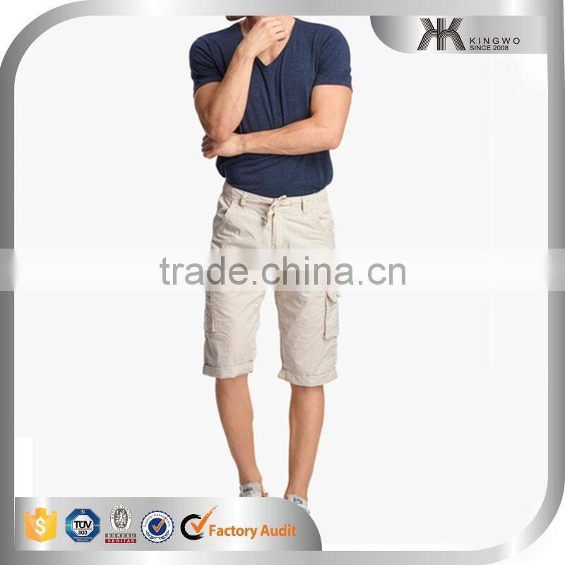 Modern Mens Latest Design 100 Cotton Fabric Casual Cargo Boxer Shorts