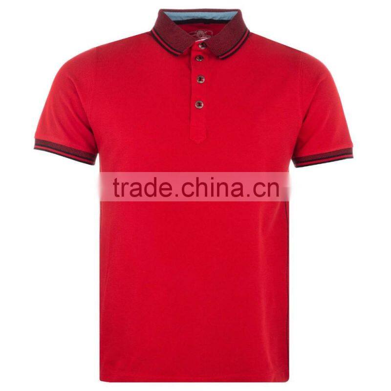 Factory price red custom blank polo shirts casual slim fit pique fabric polo design t-shirt wholesale brand oem mens polo shirts