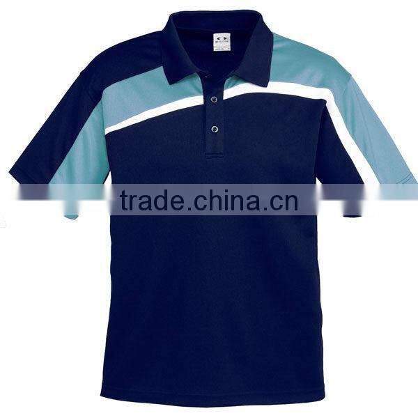 100% Breathable Polyester Mesh Knit Childrens Polo Shirts